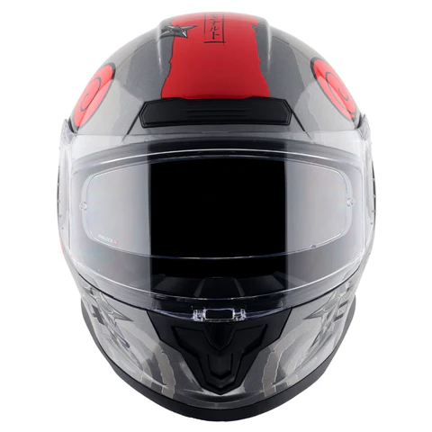 Axor Saber Naruto Helmet Black Orange - Image 3