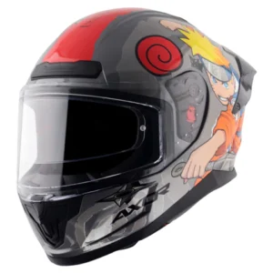 Axor Saber Naruto Helmet Black Orange