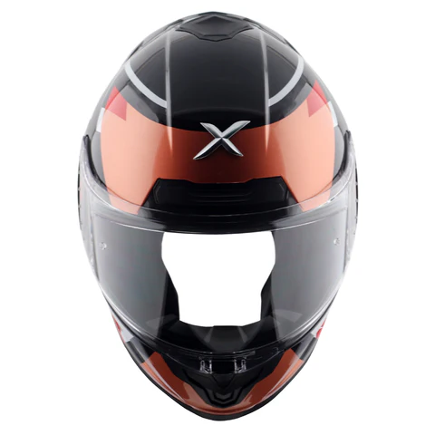 Axor Saber X-Sport Helmet Black Orange - Image 10