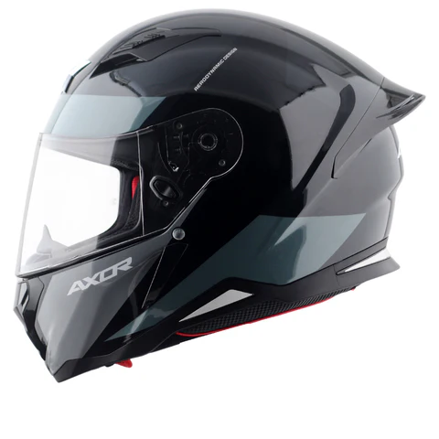 Axor Hunter Turbo Helmet Black Grey - Image 4