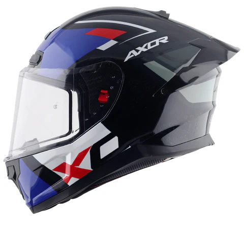 Axor Saber X-Sport Helmet Black Blue - Image 4