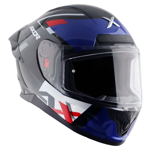 Axor Saber X-Sport Helmet Black Blue - Image 9