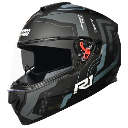 STUDDS DRIFTER D4 R1 DECOR N4 MATT BLACK GREY