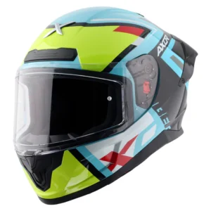 Axor Saber X-Sport Helmet Black Neon Yellow