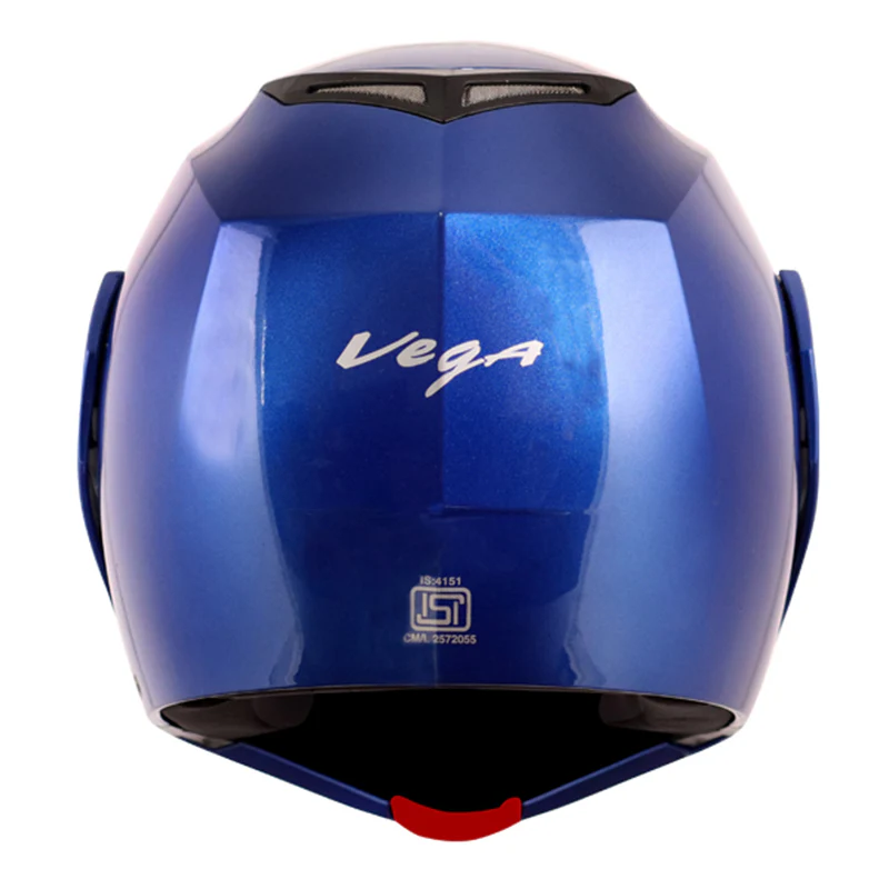 VEGA CRUX DX SOLID BLUE HELMET - Image 6