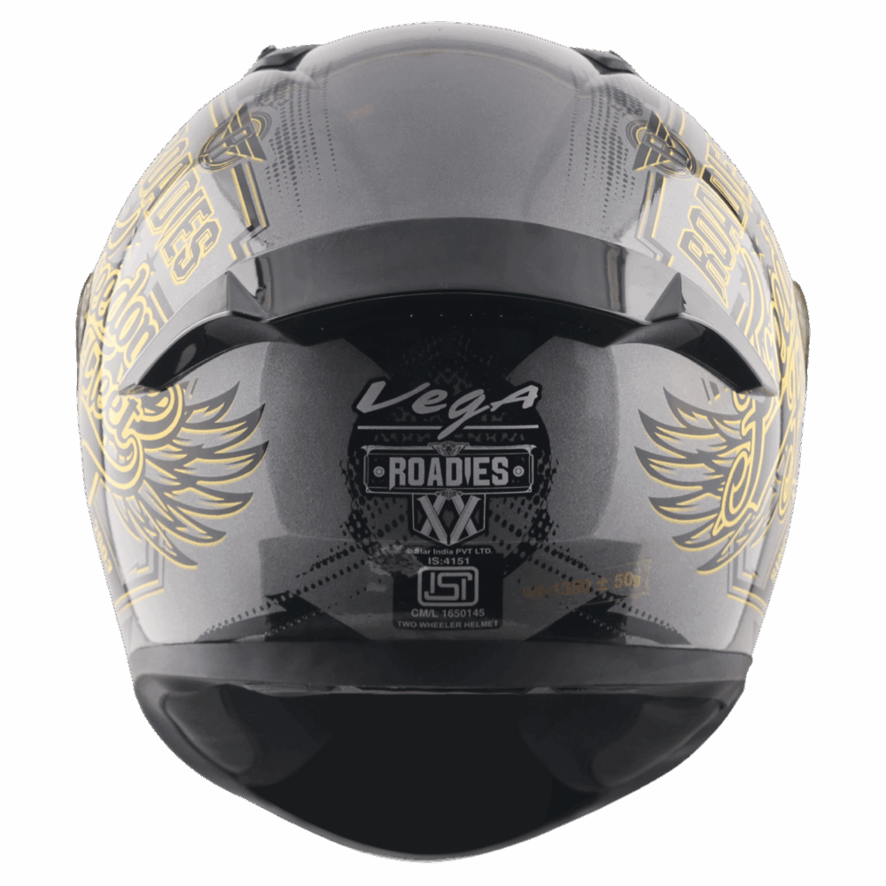 Vega Bolt Roadies Freedom Fleet Helmet - Image 3