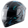 VEGA  Voyager Dragoa Helmet -Black-Blue