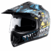 VEGA Off Road DV Thunder Helmet - Black-Blue