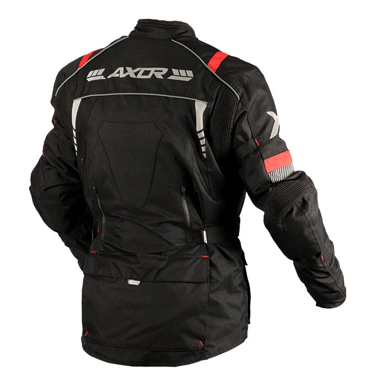 AXOR VALOUR BLACK RED JACKET - Image 3