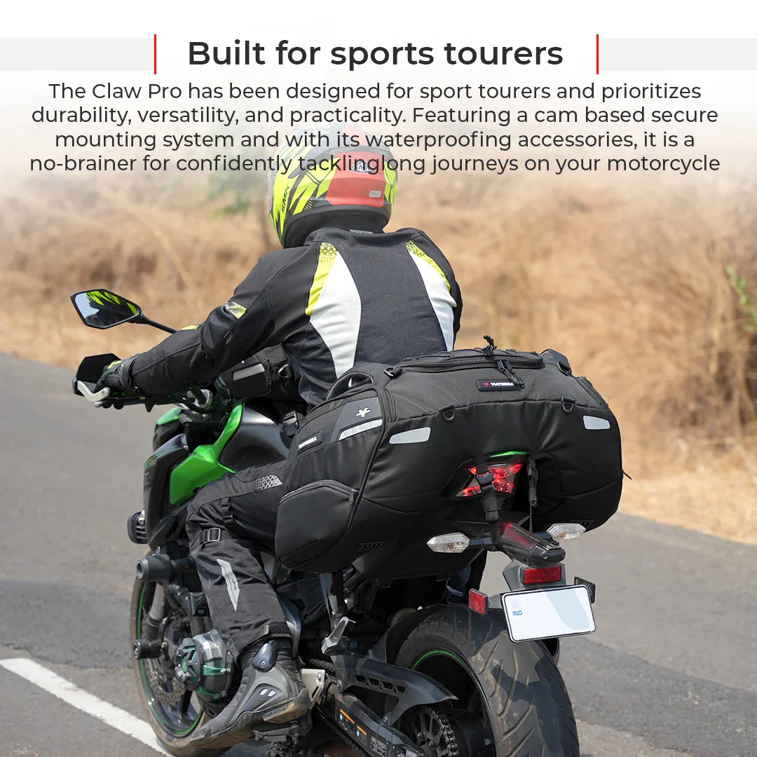 ViaTerra Claw Pro - Motorcycle Tail Bag (Universal) - Image 3