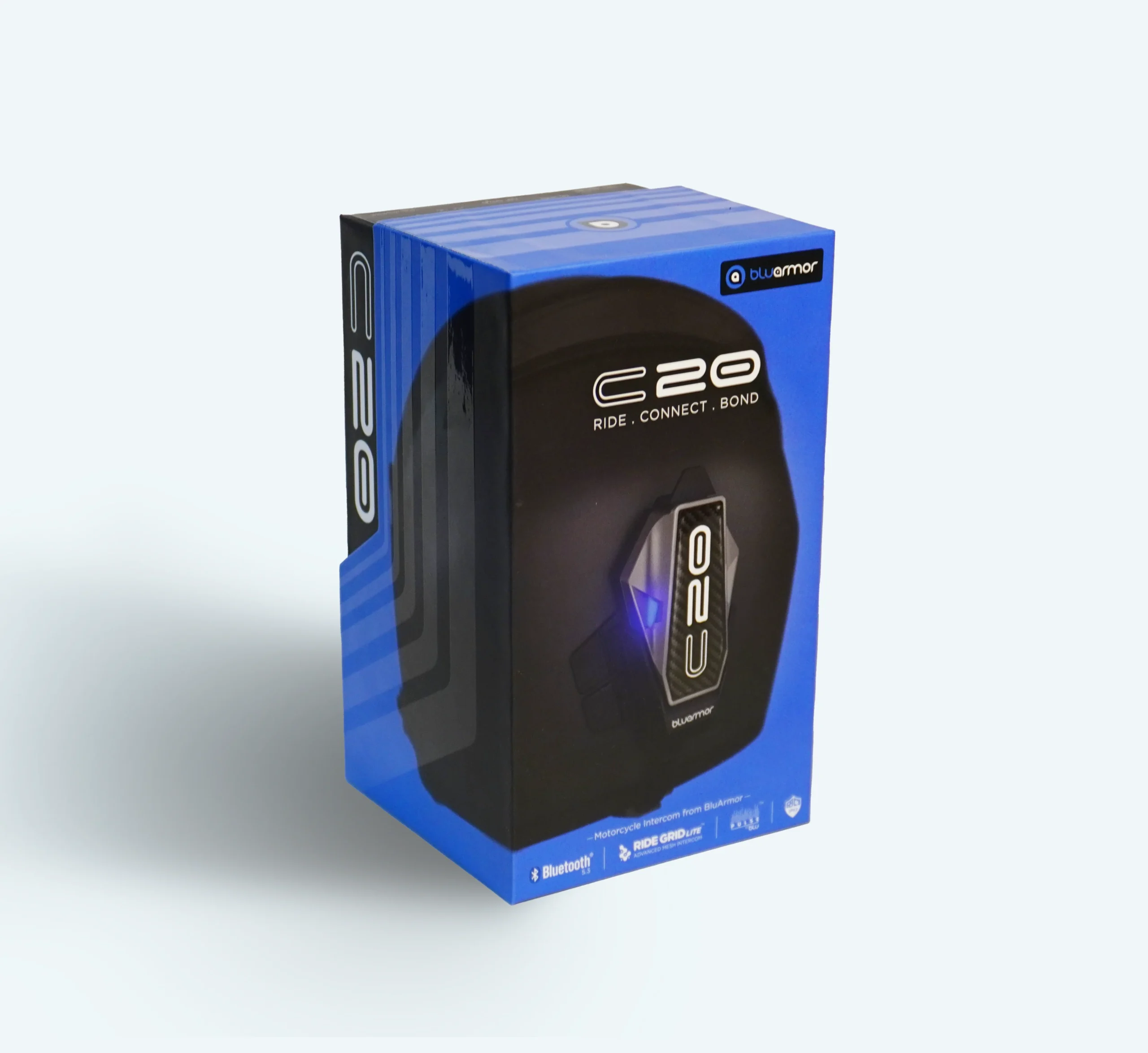 Bluarmor C20 Helmet Intercom Communication Device