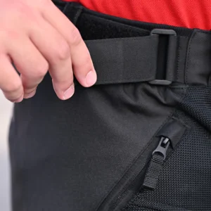 LS2 Como Air Pant Black Dark Grey – Summer Motorcycle Riding Pants with CE Protection