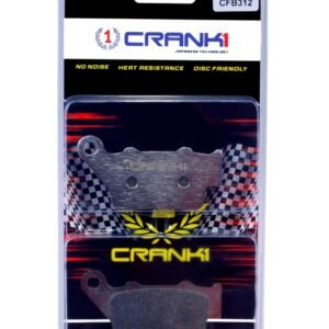 CRANK1 Carbon Brake Pads For Aprilia Caponord 1200 (2013-2016) - Rear - CFB312