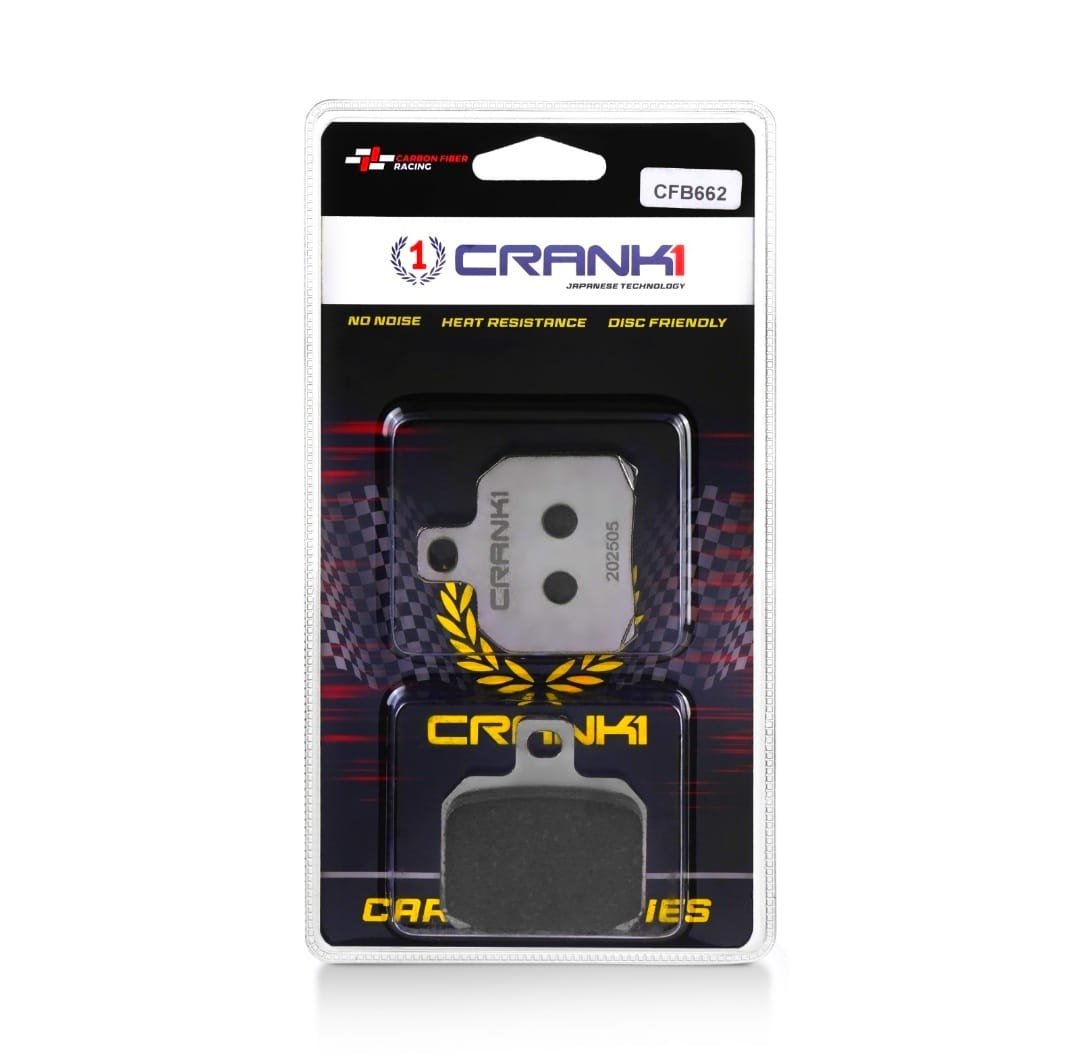 CRANK1 Carbon Brake Pads For Aprilia Tuono V4 (2021 Onwards) - Rear - CFB662