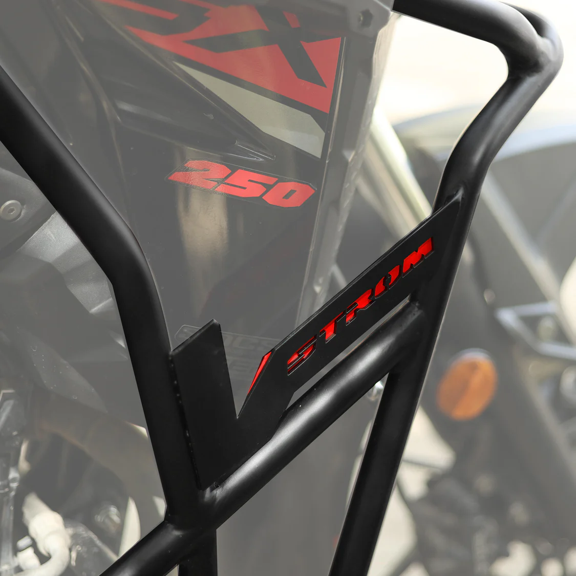 GRANDPITSTOP CRASH GUARD (PAIR) - Black for SUZUKI - V Strom - Image 9