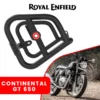 Grand Pitstop CRASH GUARD (PAIR) - Black for Royal Enfield - CONTINENTAL GT