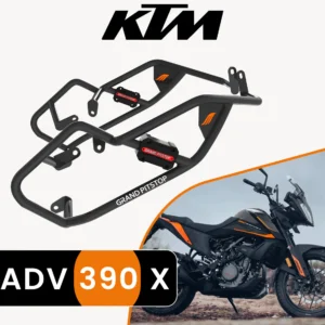 GRANDPITSTOP Crash Guard for KTM ADVENTURE 390 X Black
