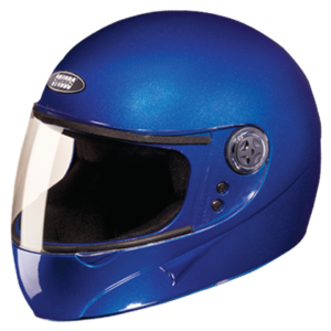 STUDDS CHROME SUPER FLAME BLUE