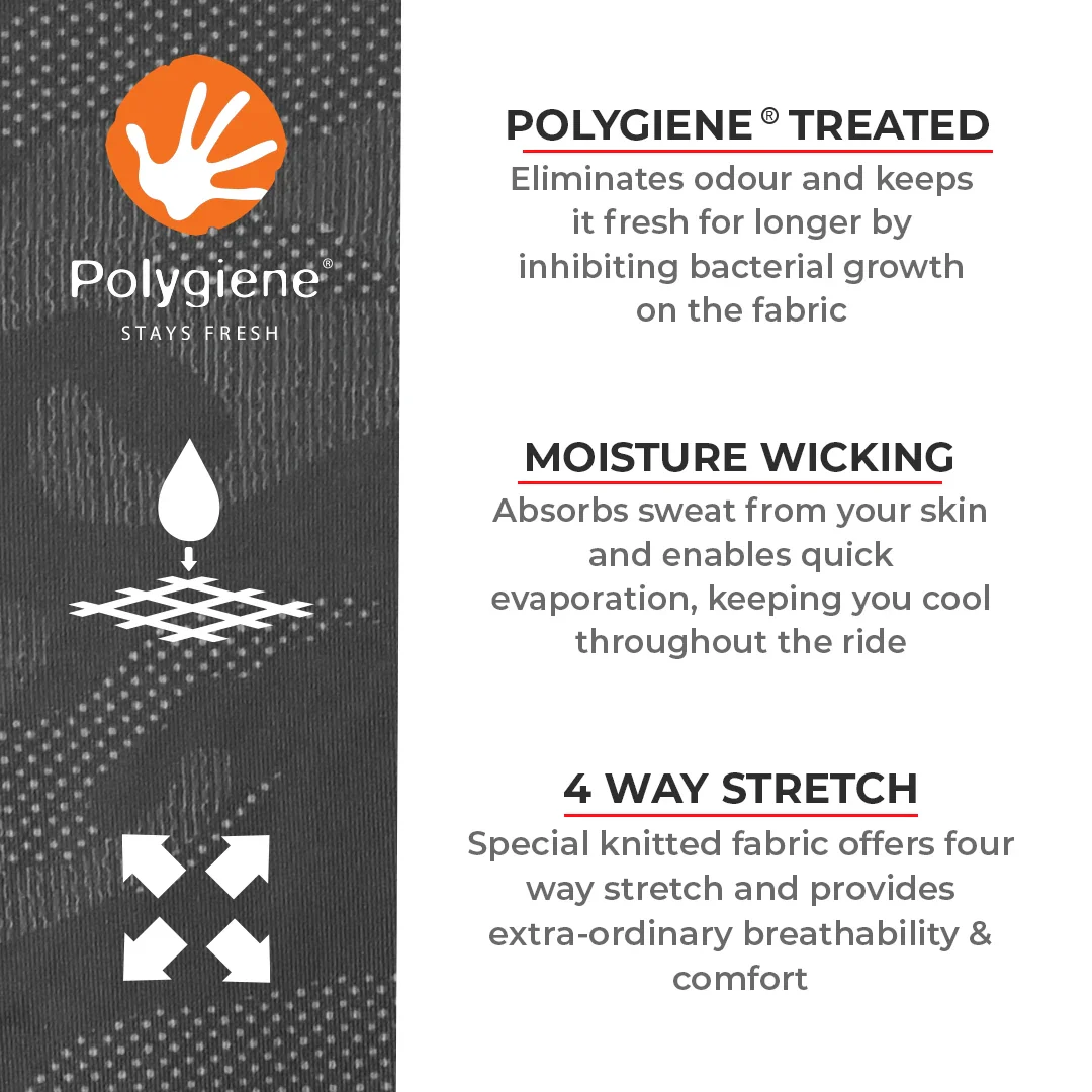 ViaTerra 2nd SKIN BALACLAVA - MOTORCYCLE HELMET LINER - Comouflage - Image 3