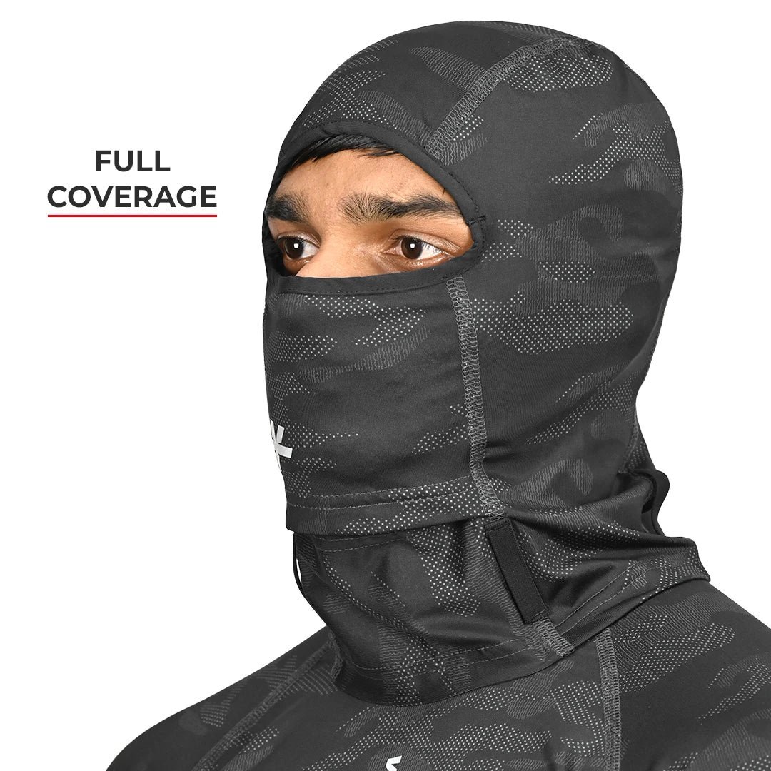 ViaTerra 2nd SKIN BALACLAVA - MOTORCYCLE HELMET LINER - Comouflage - Image 9