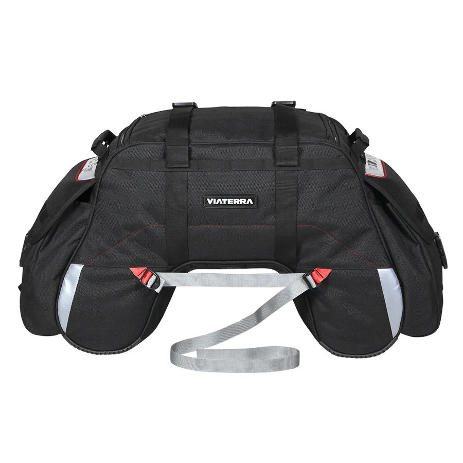 VIATERRA CLAW - UNIVERSAL MOTORCYCLE TAILBAG BLACK - Image 4