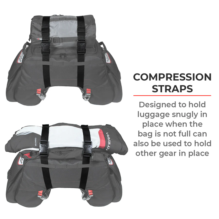 VIATERRA CLAW - UNIVERSAL MOTORCYCLE TAILBAG BLACK - Image 15