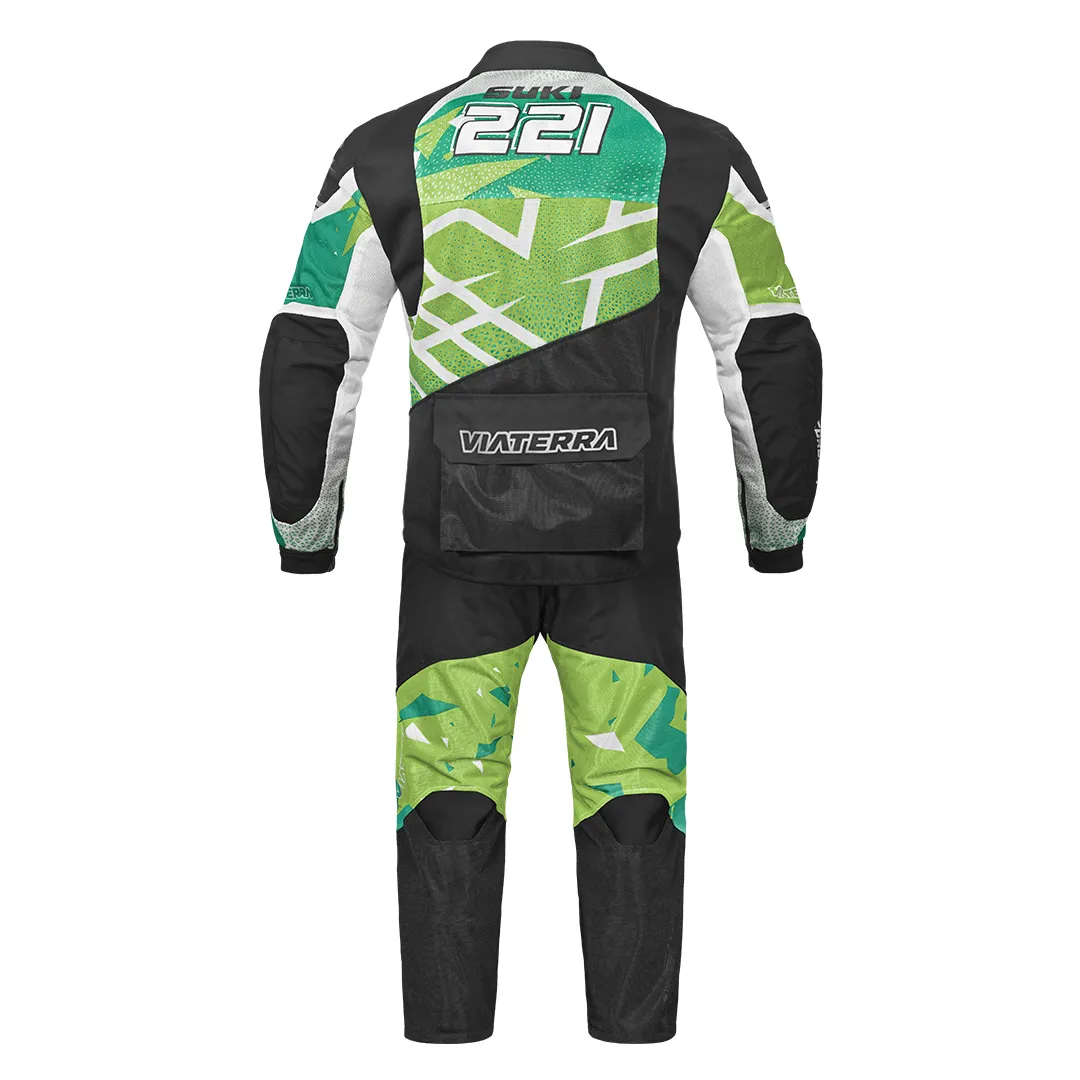 Viaterra Corbett Off- Road Suit - Green - Image 3