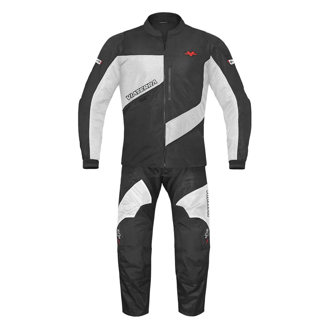 Viaterra Corbett Off- Road Suit (Light-Grey Monochrome) - Image 3