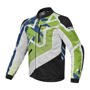 Viaterra Corbett Custom Color - Off Road Trail Riding Jacket - Green-Blue