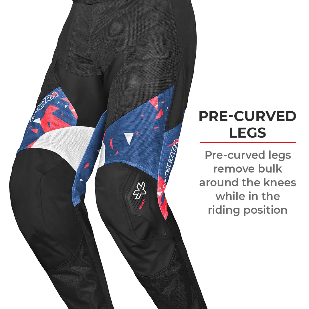 Viaterra Corbett Custom Color - Off Road Trail Riding Pants - Green-Blue - Image 4