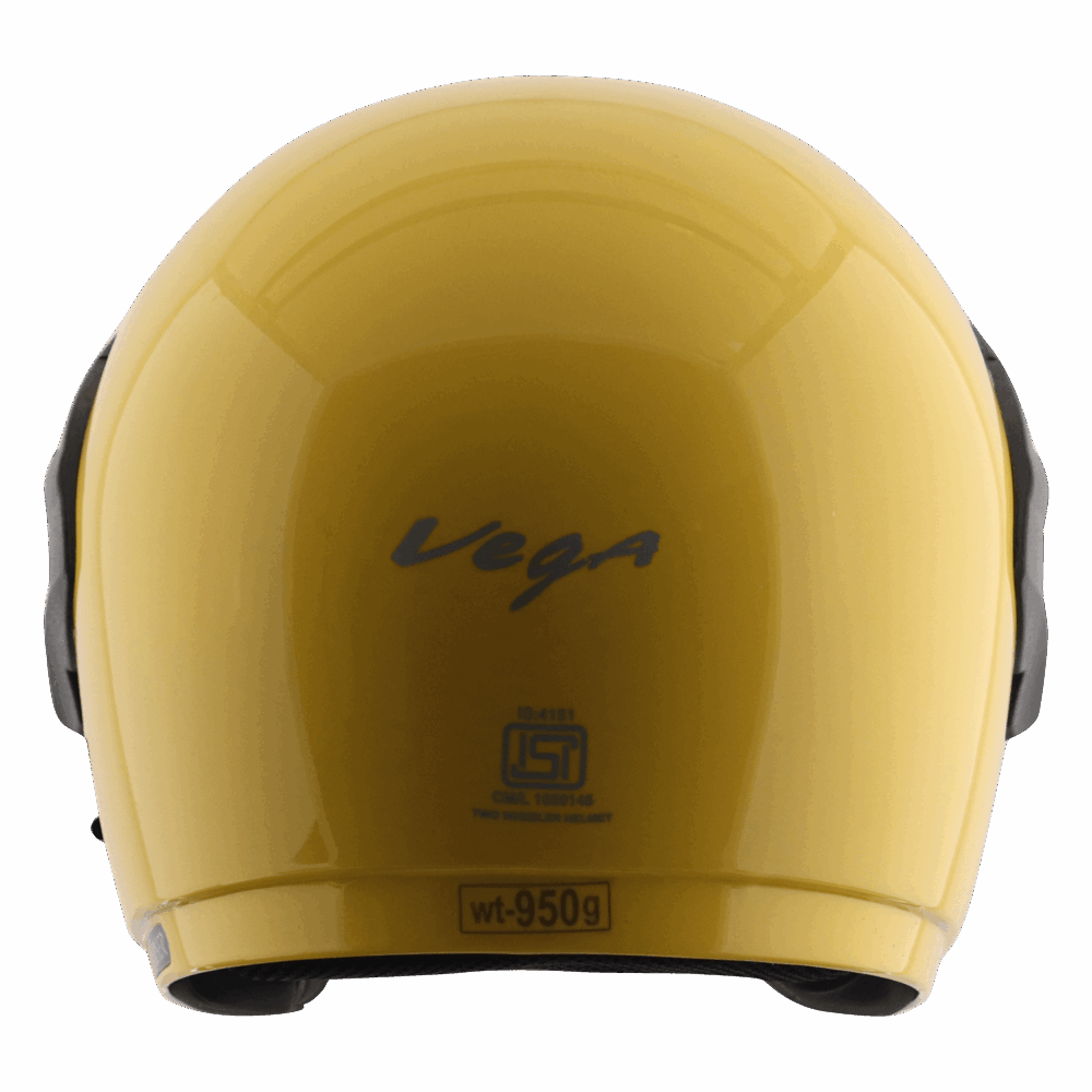 VEGA Cruiser W/P Helmet - Yellow - Image 3