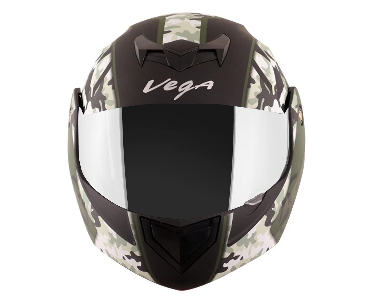 VEGA CRUX DX CAMOUFLAGE DULL BATTLE GREEN HELMET - Image 4