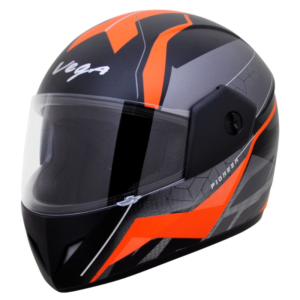 VEGA CLIFF PIONEERE DULL BLACK ORANGE HELMET