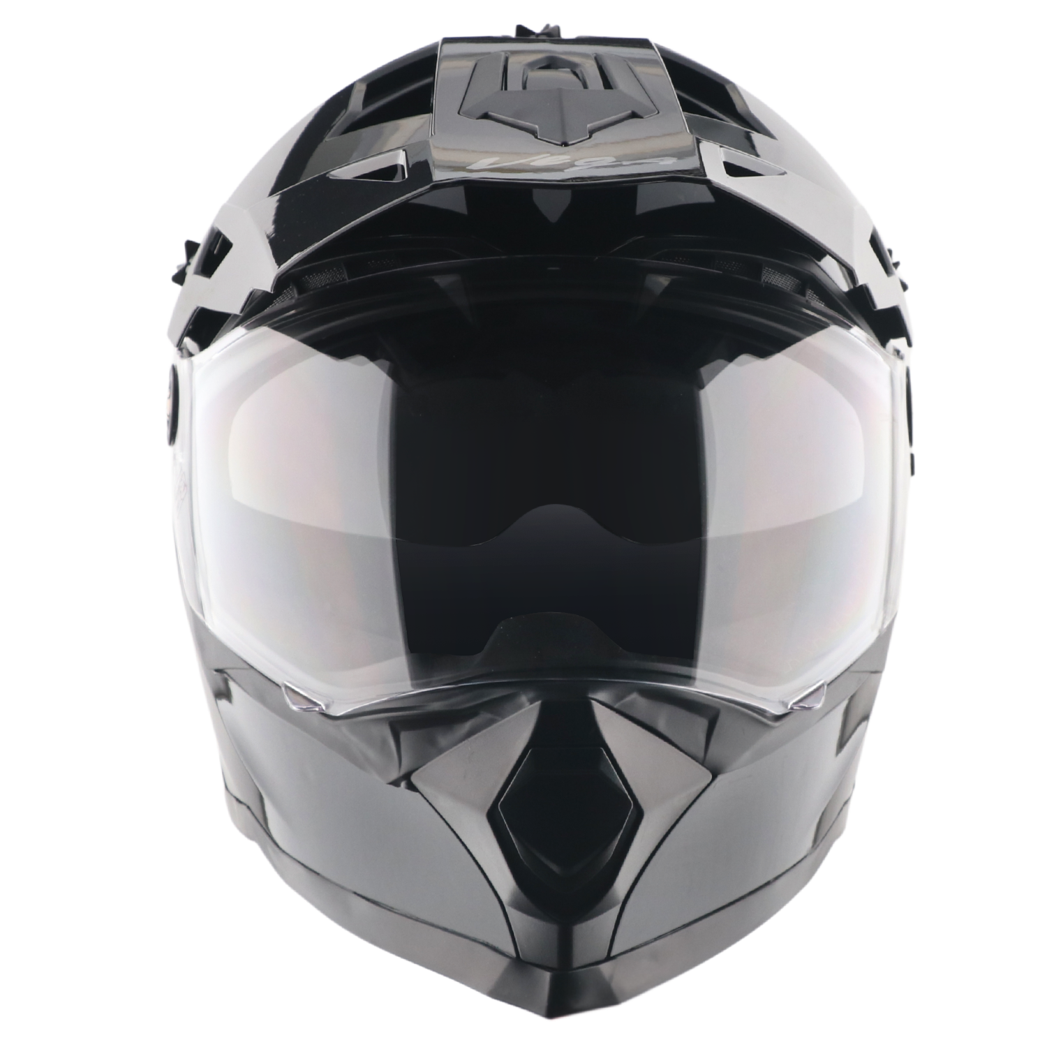 VEGA VF-11 Dirt-X Solid Colors Helmet - Black - Image 2