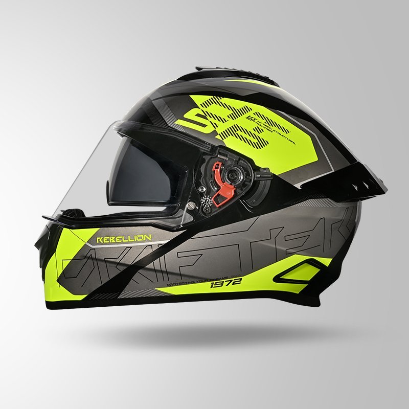 STUDDS DRIFTER D6 REBELLION DECOR N5 GREY YELLOW - Image 3