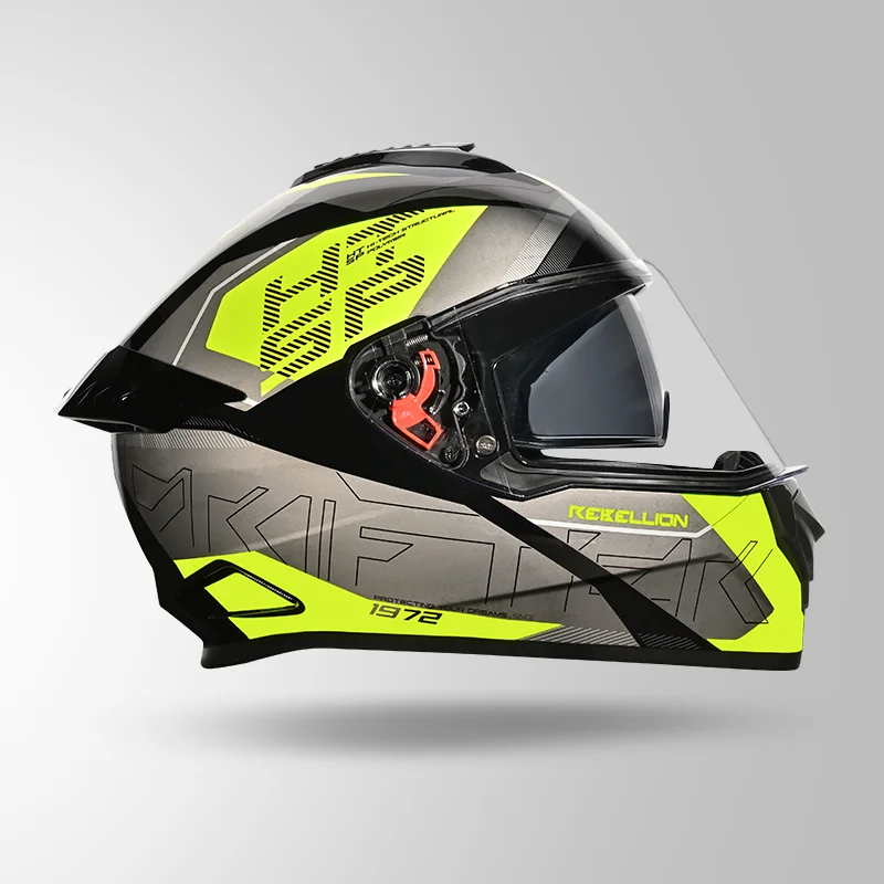 STUDDS DRIFTER D6 REBELLION DECOR N5 GREY YELLOW - Image 5