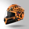 STUDDS DRIFTER D2 LEOPARD DECOR N9 ORANGE