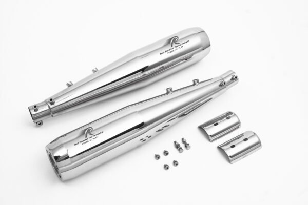 RED ROOSTER Stellar Pro Exhausts – Polish for Continental GT 650 - Image 2