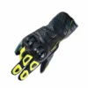 DSG Hydro V2 Riding Gloves Black Yellow Fluo