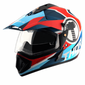 VEGAOff Road Marvel Thor Edition Helmet -Dull-Blue-Red