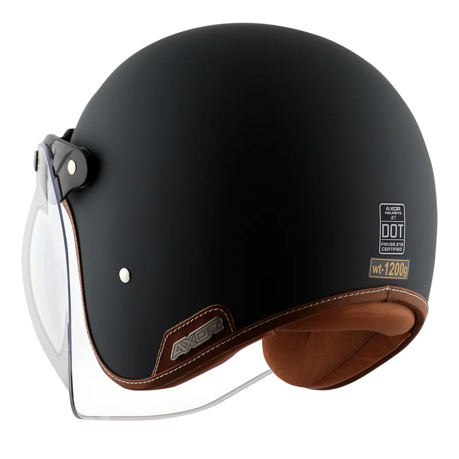 AXOR RETRO JET SOLID DULL SLATE HELMET FOR MAN AND WOMEN - Image 5