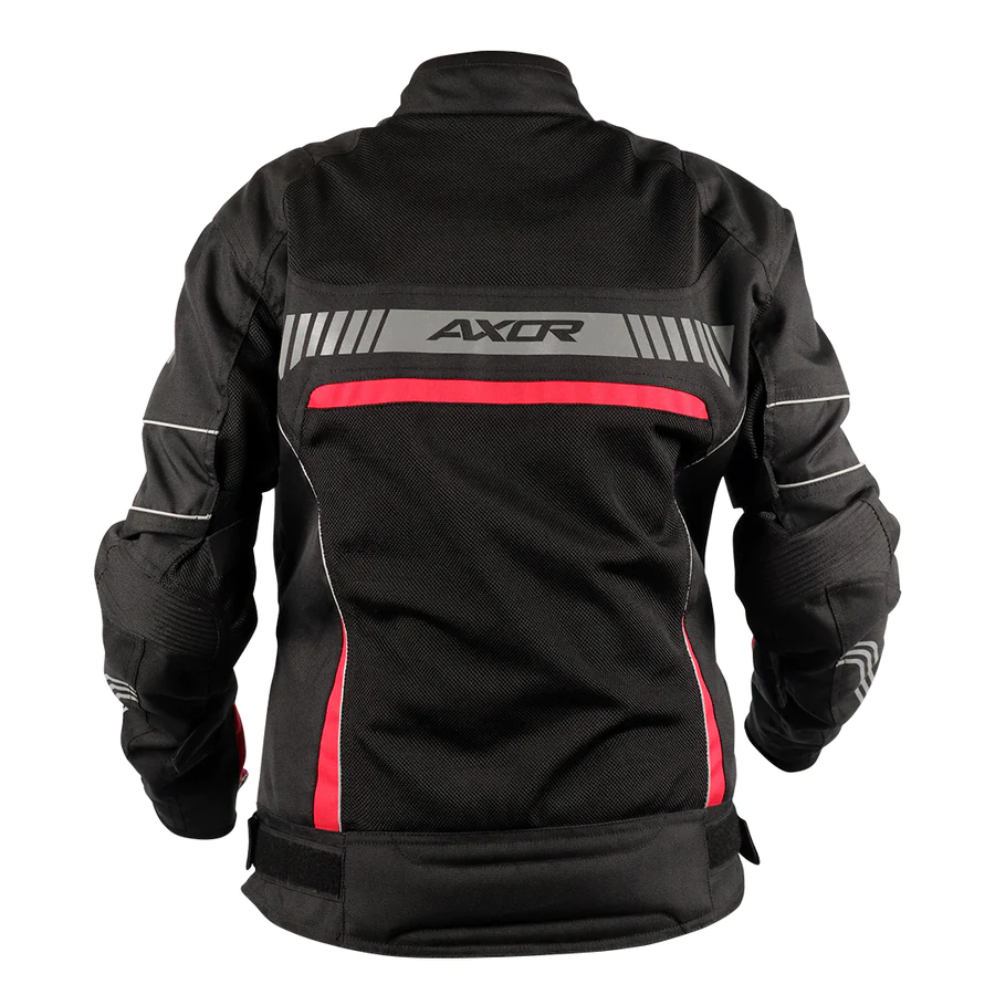 AXOR DIVA WOMEN JACKET BLACK RED - Image 3