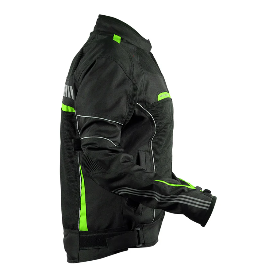 AXOR DIVA WOMEN'S JACKET BLACK NEON YELLOW - Image 3