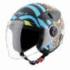 VEGA Blaze Dx BZ1 Helmet -Dull-Black-Neon-Yellow