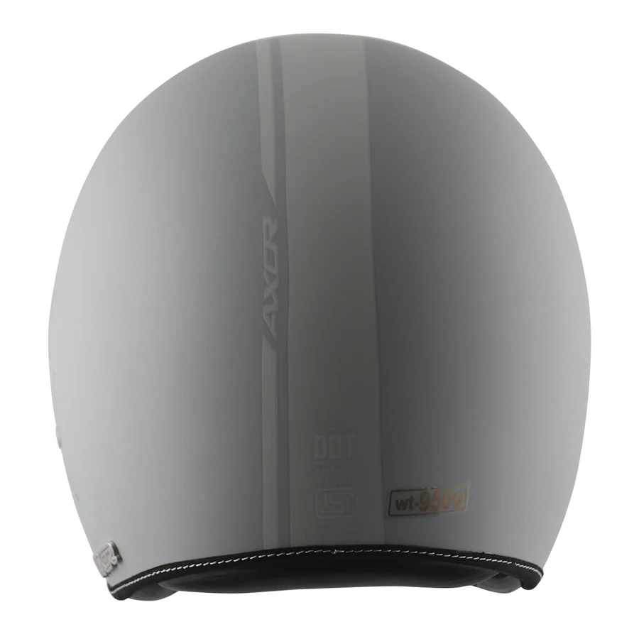 Axor Retro Jet Euro Globe Helmet Dull Cool Grey - Image 6