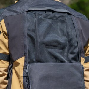 LS2 X-Master Adventure Motorcycle Jacket Sand Black Grey with CE Level 2 Protection