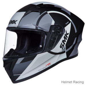 SMK STELLAR  FARO MA266-MATT WITH EXTENDED VISOR GRAPHICS FULL FACE HELMET