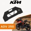 GrandPitstop FRONT BRAKE CALIPER COVER - Black for KTM - ADV 250