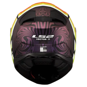 LS2 FF811 Vector II Freedom Matt Black Chameleon sport touring helmet front view