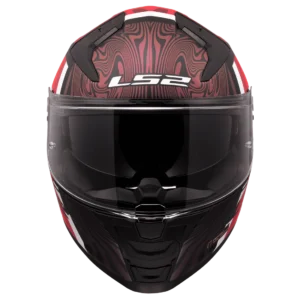 LS2 FF811 Vector II Freedom Matt Black Chameleon sport touring helmet front view